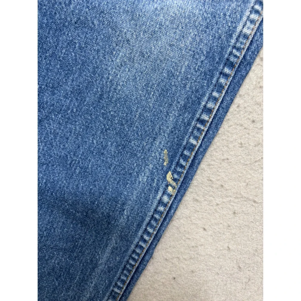 Wrangler Jeans Women 29x34 13MWZ Cowboy Cut Vintage 90s Made in USA Distressed
